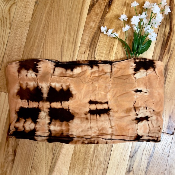 ASOS Curve Tops - ASOS Crop Top Tie Dye ASOS Curve